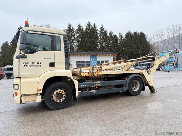 Prekucnik tovornjak MAN TGA 18.430 4X2 BL GERGEN TAK 20 verstellbar