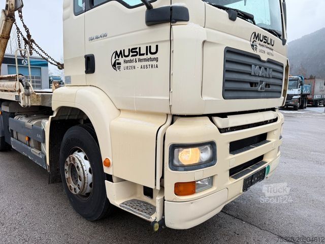 Prekucnik tovornjak MAN TGA 18.430 4X2 BL GERGEN TAK 20 verstellbar