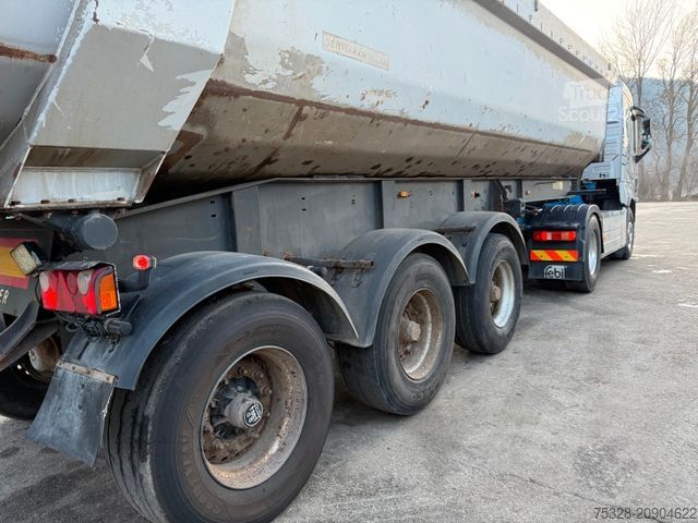 Damperli yarı römork SCHWARZMÜLLER 3 Achs 28m³ Stahlmulde Liftachse