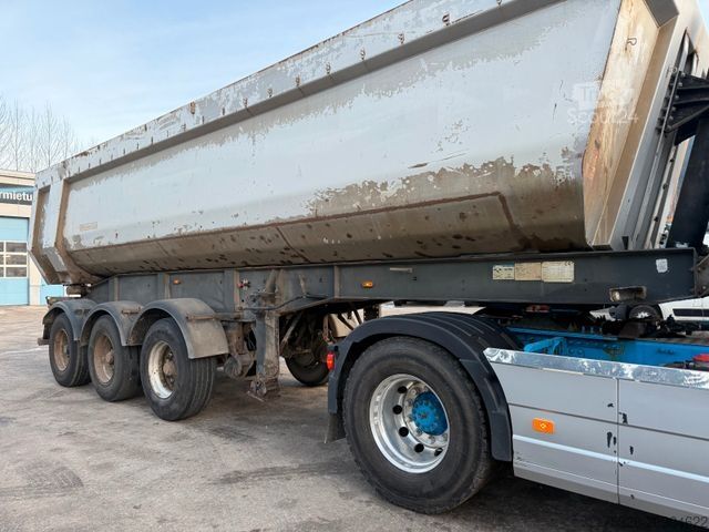 Damperli yarı römork SCHWARZMÜLLER 3 Achs 28m³ Stahlmulde Liftachse