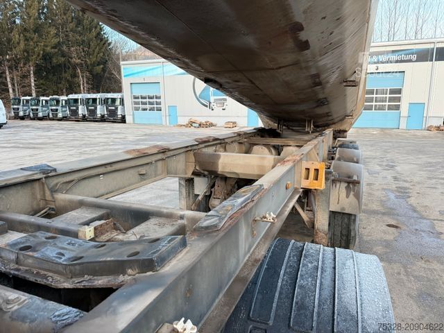 Damperli yarı römork SCHWARZMÜLLER 3 Achs 28m³ Stahlmulde Liftachse