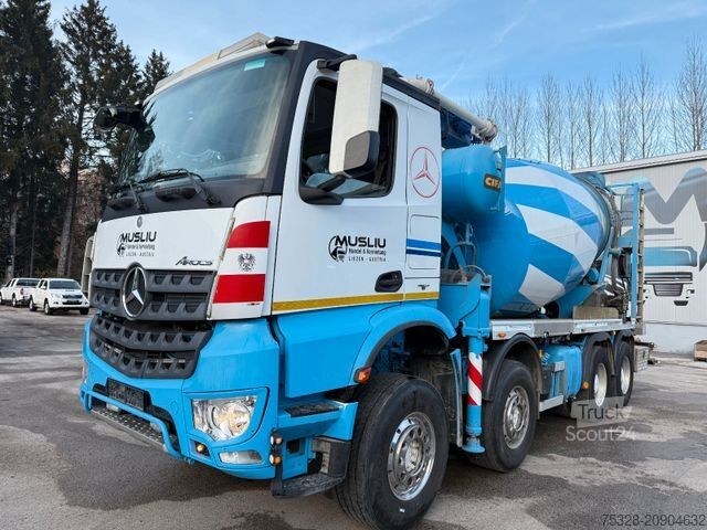 Tovornjak s črpalko za beton MERCEDES-BENZ Arocs 4148 PUMI CIFA MK25H 4 Arm 7m³ Trommel