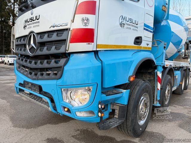 Tovornjak s črpalko za beton MERCEDES-BENZ Arocs 4148 PUMI CIFA MK25H 4 Arm 7m³ Trommel