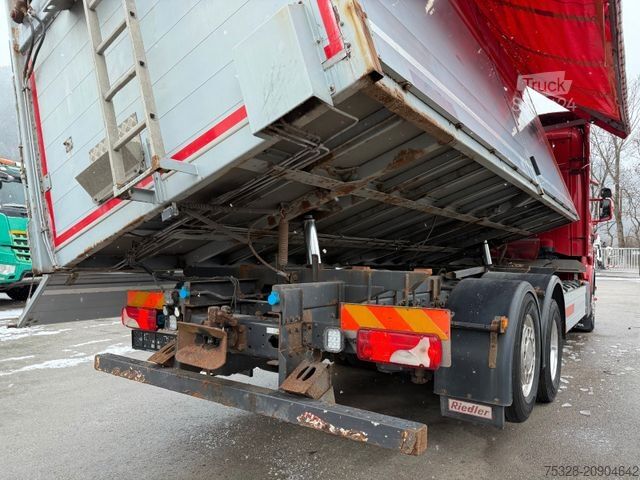 Autocarro ribaltabile SCANIA R620 V8 6X2 EEV Hackgut Kipper Hackschnitzel