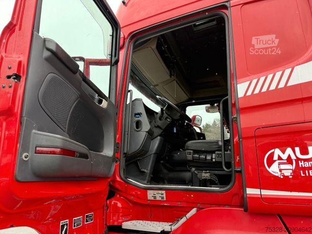 Autocarro ribaltabile SCANIA R620 V8 6X2 EEV Hackgut Kipper Hackschnitzel