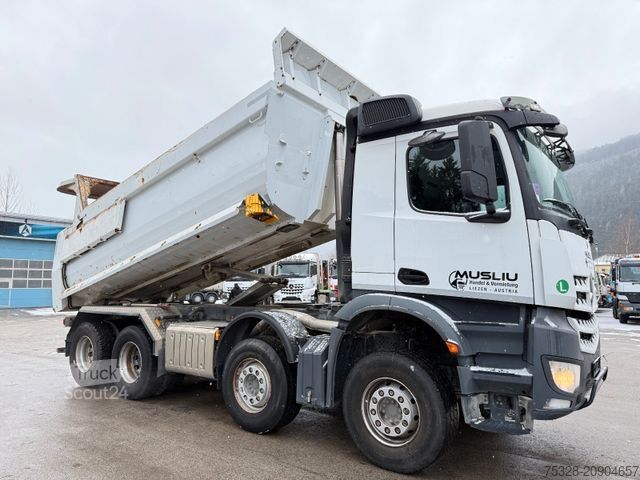 Basculantă MERCEDES-BENZ Arocs 3540 8X4 BB 17m³ Muldenkipper hydr. Klappe