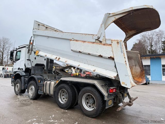 Basculantă MERCEDES-BENZ Arocs 3540 8X4 BB 17m³ Muldenkipper hydr. Klappe