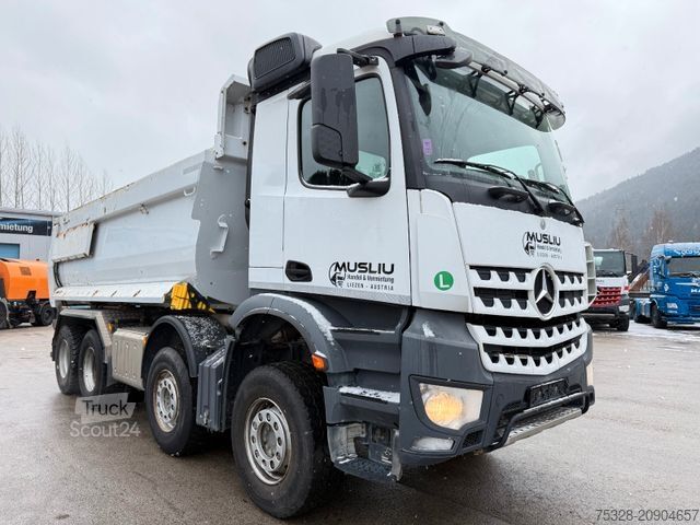 Kipper LKW MERCEDES-BENZ Arocs 3540 8X4 BB 17m³ Muldenkipper hydr. Klappe