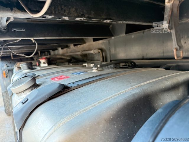 Autocarro con cassone fisso SCANIA R420 6X2 Lift/gelenkt Pritsche Kran Hiab 211-5