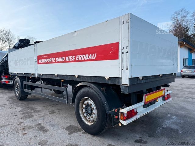 Autocarro con cassone fisso SCANIA R420 6X2 Lift/gelenkt Pritsche Kran Hiab 211-5