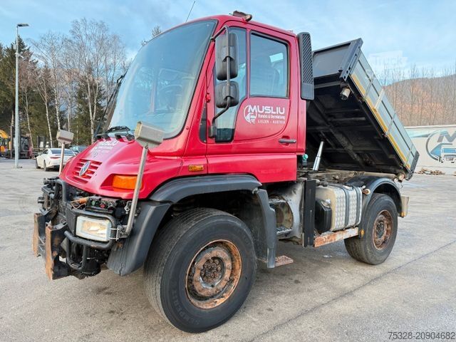Tovornjak prekucnik UNIMOG U 400 Dreiseitenkipper