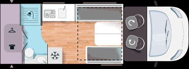 Caravana semiintegrada CHAUSSON 640 First Line*Automatik*Fahrradträger*190Ah AGM