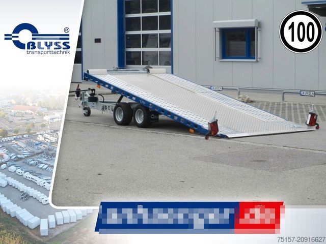Biltransporttrailer BLYSS Merkur Autotransporter 460x200cm 3000kgGG