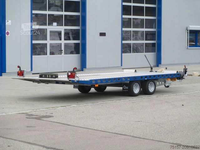 Biltransporttrailer BLYSS Merkur Autotransporter 460x200cm 3000kgGG