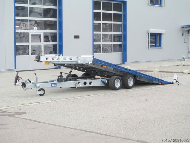 Biltransporttrailer BLYSS Merkur Autotransporter 460x200cm 3000kgGG
