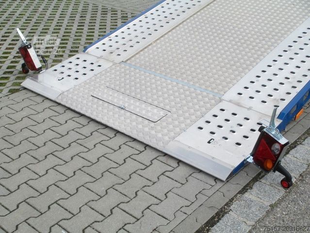 Biltransporttrailer BLYSS Merkur Autotransporter 460x200cm 3000kgGG