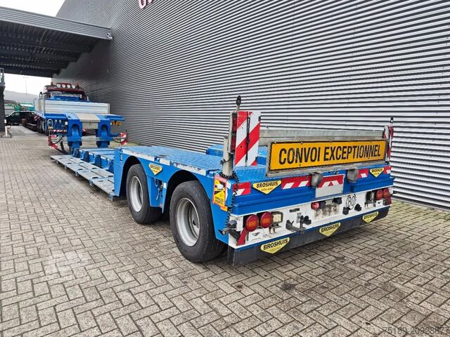 Tieflader Broshuis 2 ABD-38/1 4.75 M Extandable Spinbed