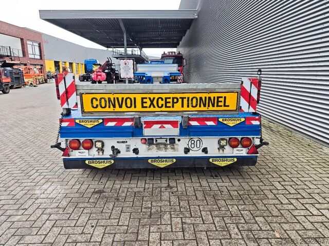 Tieflader Broshuis 2 ABD-38/1 4.75 M Extandable Spinbed