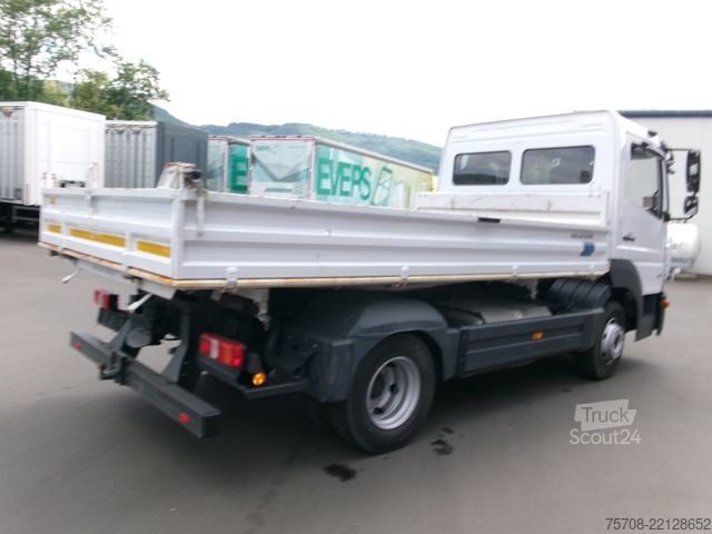 شاحنة نقل بثلاثة اتجاهات MERCEDES-BENZ 818 Atego*Meiller 3Seit-Kipper*2x AHK*Klima*Diff