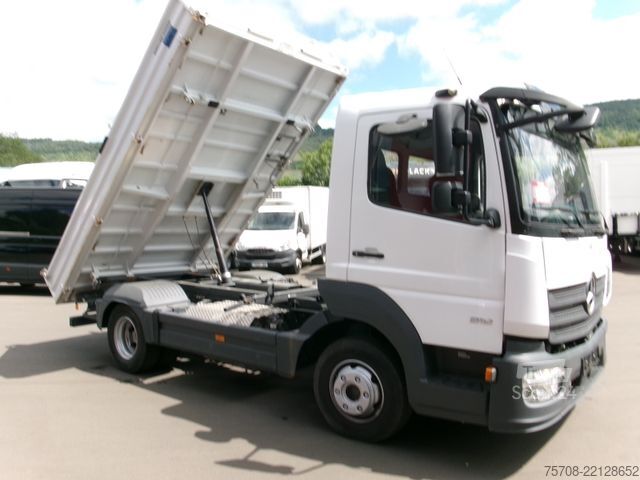 شاحنة نقل بثلاثة اتجاهات MERCEDES-BENZ 818 Atego*Meiller 3Seit-Kipper*2x AHK*Klima*Diff