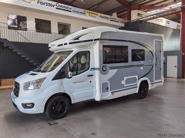 Camping-car semi-intégré CHAUSSON 650 TITANIUM / -2026- / 165PS-8G. / AHK/ HUBBETT