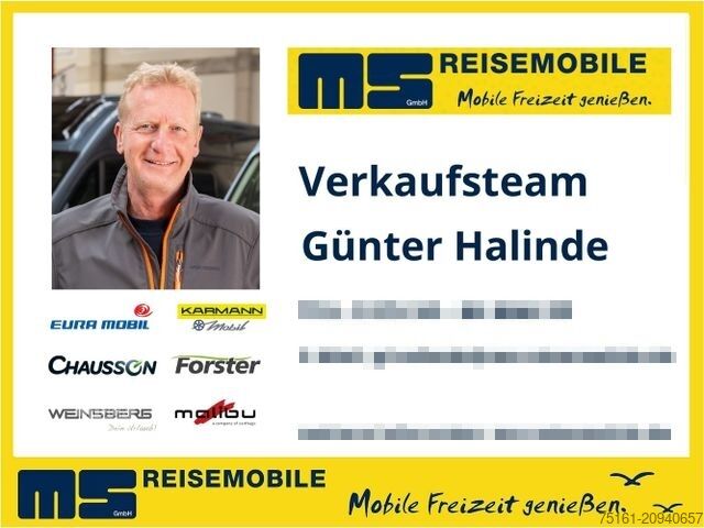 Teilintegriertes Wohnmobil FORSTER T 745 EB /-2025-/ 140PS / EINZELBETTEN & HUBBETT