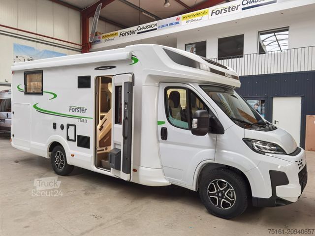 Teilintegriertes Wohnmobil FORSTER T 745 EB /-2025-/ 140PS / EINZELBETTEN & HUBBETT