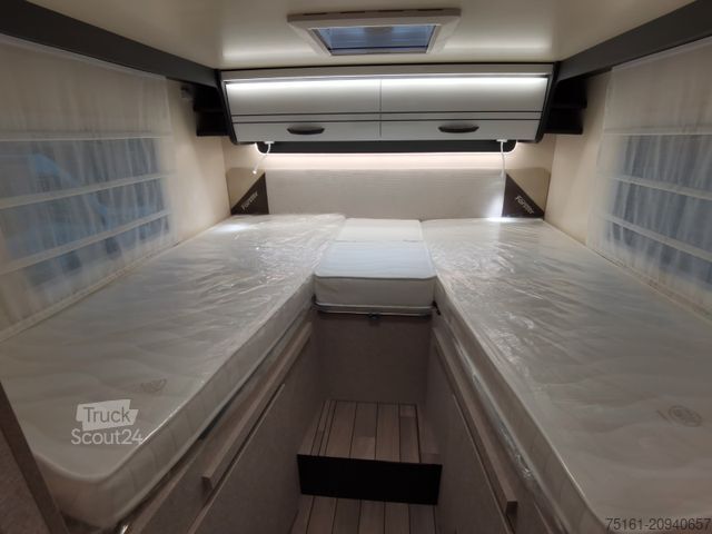 Teilintegriertes Wohnmobil FORSTER T 745 EB /-2025-/ 140PS / EINZELBETTEN & HUBBETT