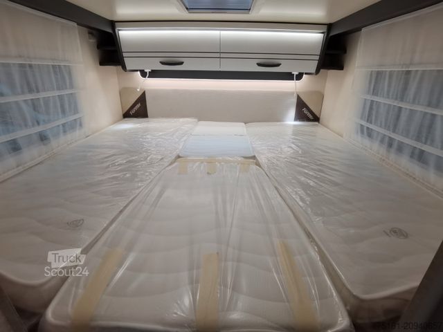 Teilintegriertes Wohnmobil FORSTER T 745 EB /-2025-/ 140PS / EINZELBETTEN & HUBBETT