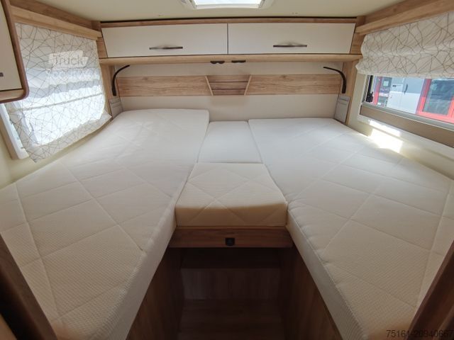 Caravana semiintegrada EURAMOBIL PROFILA T 720 EB /-2026-/ EINZELBETTEN & RAUMBAD