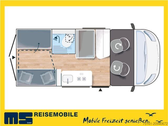 Autocamper CHAUSSON V594S FIRST LINE/ -2026- / 140PS- 8G. AUTOMATIK