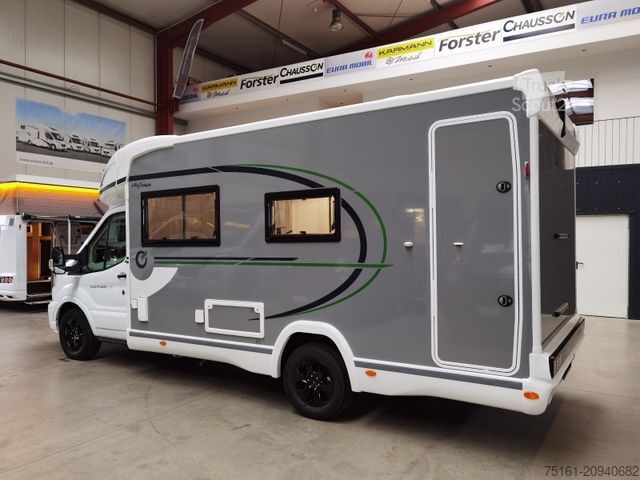 Camping-car semi-intégré CHAUSSON 640 TITANIUM / -2026- / 165PS-9G. / XXL-HUBBETT