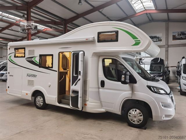 Alkovový obytný vůz FORSTER A 699 HB /140PS / ZUBEHÖR - PAKET / 6x SITZP.