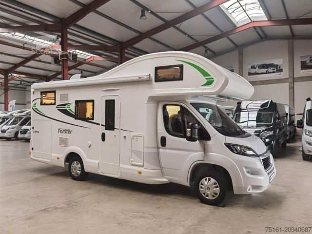 Alkovový obytný vůz FORSTER A 699 HB /140PS / ZUBEHÖR - PAKET / 6x SITZP.