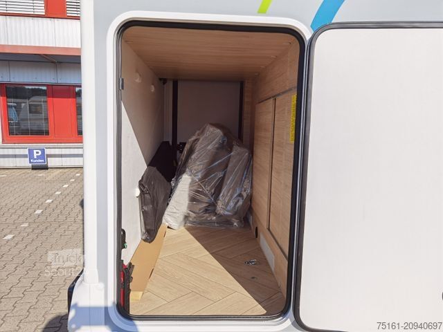 Halvintegreret autocamper CHAUSSON 650 TITANIUM / - 2026 - / 165PS - 8G. / HUBBETT