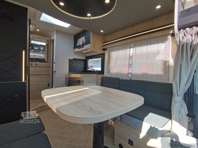 Halvintegreret autocamper CHAUSSON 650 TITANIUM / - 2026 - / 165PS - 8G. / HUBBETT