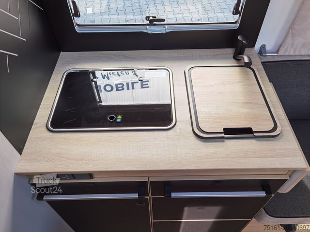 Halvintegreret autocamper CHAUSSON 650 TITANIUM / - 2026 - / 165PS - 8G. / HUBBETT