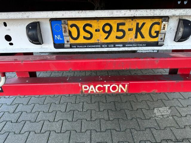 انزلاق القماش المشمع Pacton nieuwe zeilen / alu zijborden + planken / hardh...