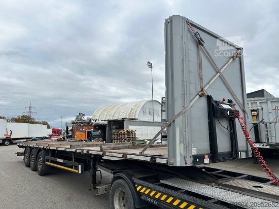 Semirimorchio con piattaforma di lavoro SCHWARZMüLLER PLATEAU-AUFLIEGER J SERIE