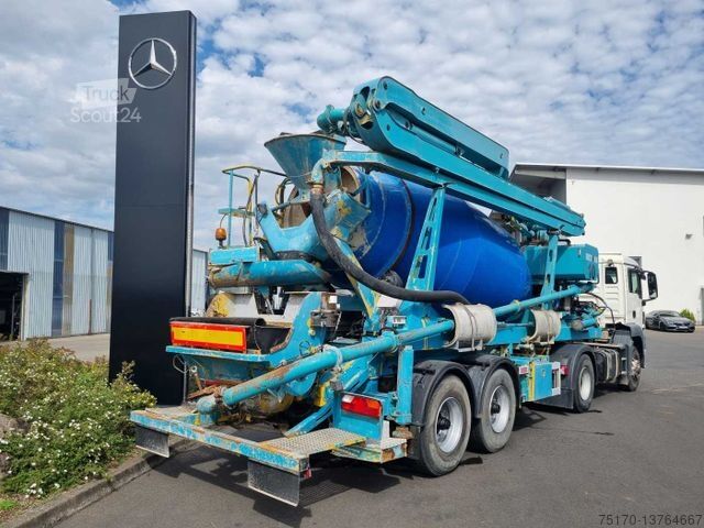 Автобетононасос  De Buf Beton-Mischer 9m³/Sermac 24m Betonpumpe