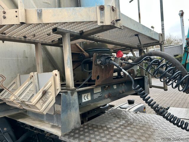 Tippsemitrailer LANGENDORF ALU Kipp-Auflieger mit 3 Achsen ca. 28m³