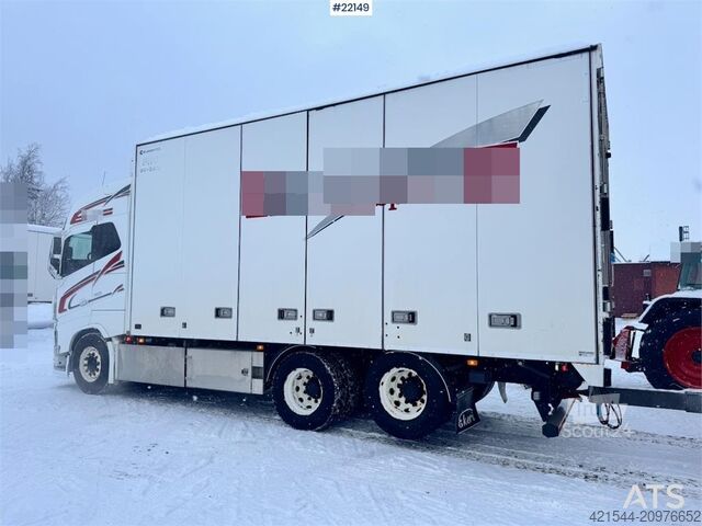 Kovček Volvo FH750 6x2 Box Truck with Full Side Opening and Ref