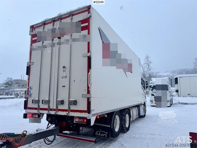 Kovček Volvo FH750 6x2 Box Truck with Full Side Opening and Ref