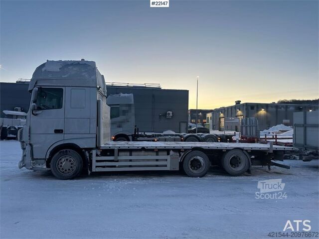Plattform trailer MAN DAF XF 530