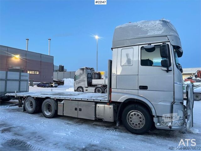 Plattform trailer MAN DAF XF 530