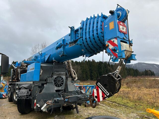 Żuraw samojezdny Liebherr LTM 1100-4.2 / Accident