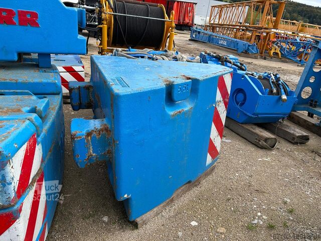 Mobiele kraan Liebherr LTM 1100-4.2 / Accident