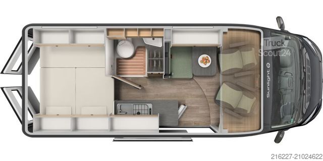 Camping-car SUNLIGHT Camper Van CLIFF 600 XX Sondermodell 20 Jahre