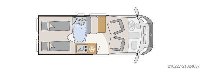 Camping-car DETHLEFFS Globetrail 600 ER AB SEPT. 25+EINZELBETTEN+SALE