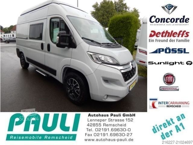 Camping-car PÖSSL Summit SHINE 540 AUFSTELLDACH+4 SITZPLÄTZE